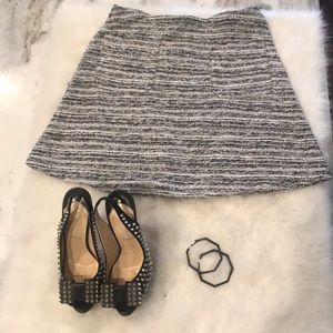 Tweed Stretchy loft skirt